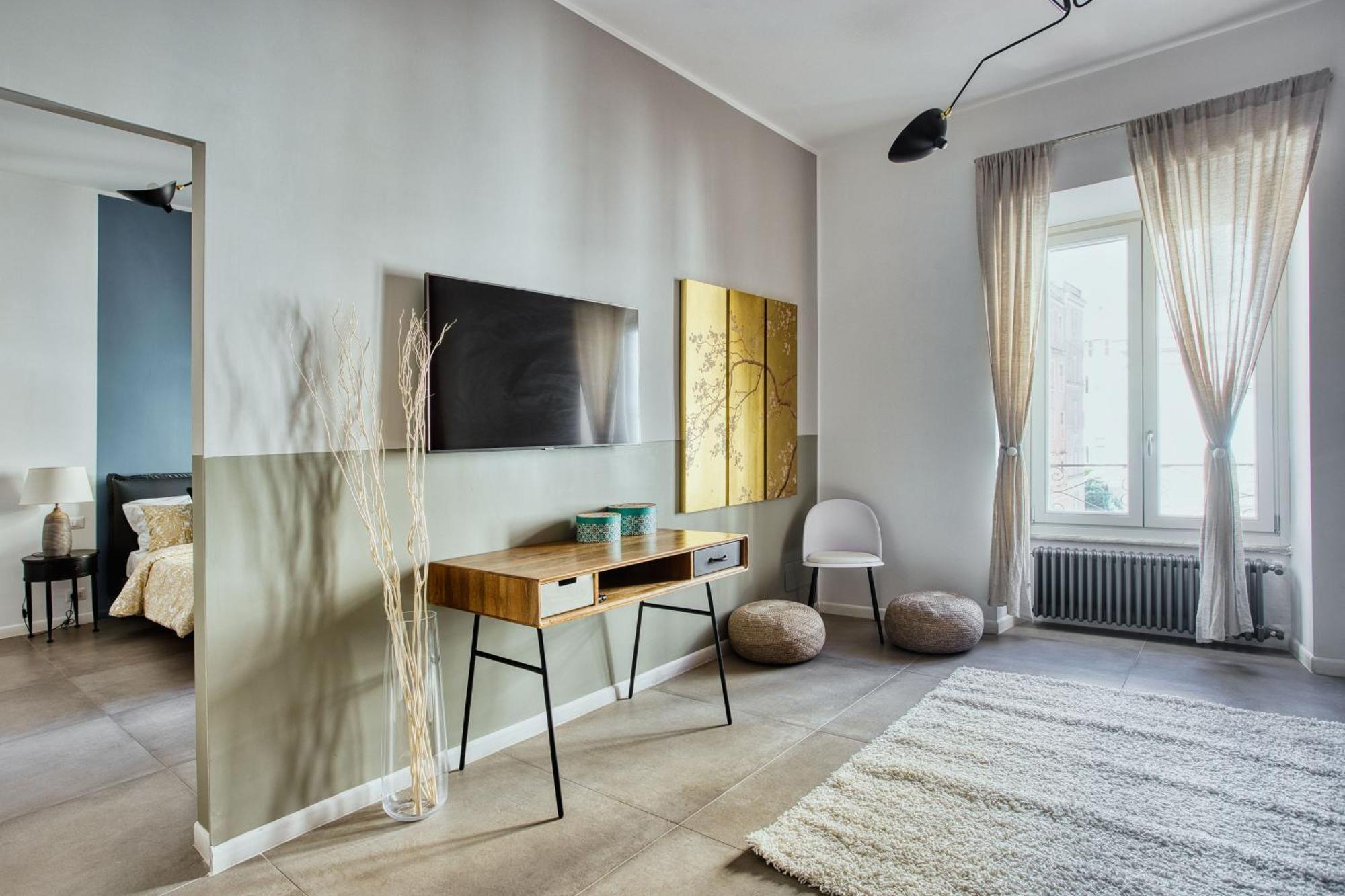 Clausim Domus: New Brightful Flat Next To The Vatican * Roma